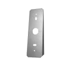 COMELIT - Serie Visto - Supporto orientabile alto-basso per campanello smart, inclinazione 10°, plastico silver mist RAL9006
