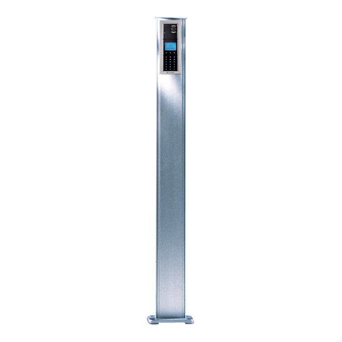 COMELIT - Piantana 1 modulo altezza 117cm per pulsantiere Ultra, Powercom, Ikall, Ikall Metal
