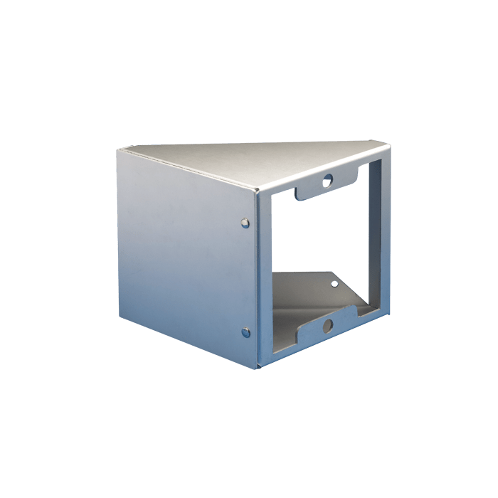 COMELIT - Serie Ultra - Custodia inclinazione 45° pulsantiera 2 moduli, 183x242x100mm