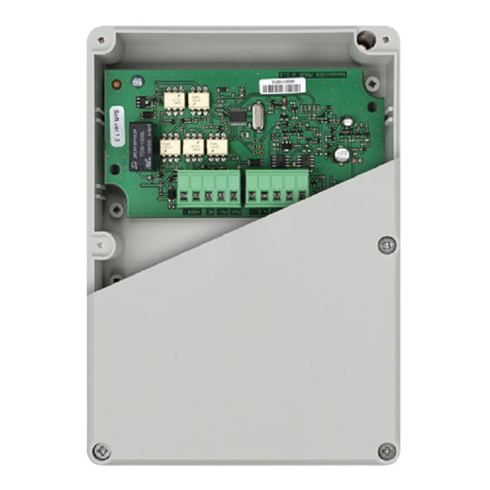 COMELIT - Modulo indirizzato 1 uscita supervisionata 24V 750mA, box 178x128x58mm, IP55, EN54-17/18