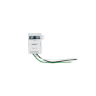 COMELIT - Mini modulo indirizzato 1 uscita relè contatto pulito 24VAC, installazione incasso/parete, PCB 43x25mm, box 53x37x18mm, fili precollegati, EN54-18