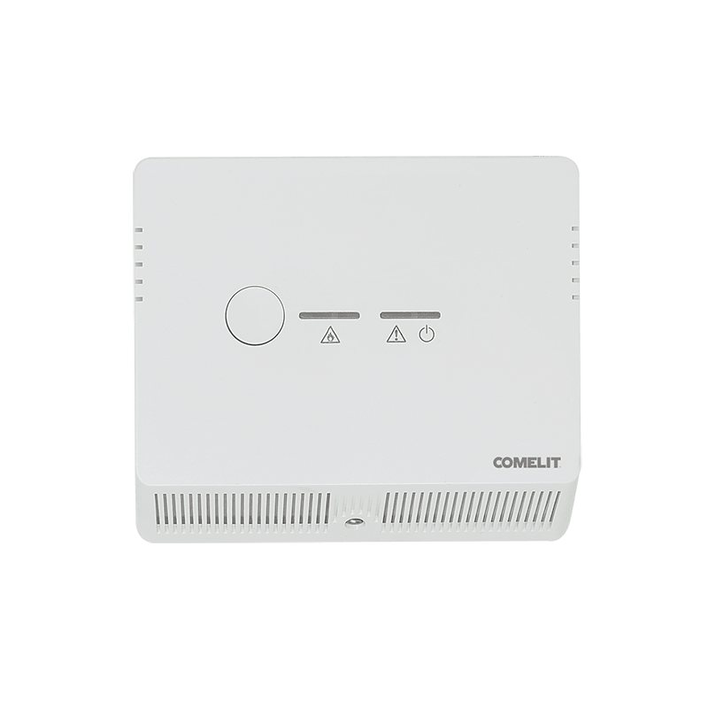 COMELIT - Rivelatore domestico indirizzato gas GPL/metano, sensore catalitico, segnalazione ottico-acustica locale