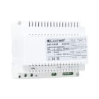 COMELIT - Alimentatore guida DIN 6 moduli, ingresso 110-240VAC, uscita 12VDC 2.5A, morsettiera