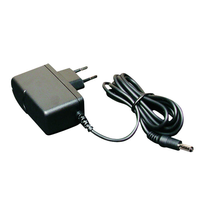 COMELIT - Alimentatore a spina, ingresso 100-240VAC, uscita 12VDC 1.33A, connettore jack 43082