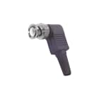 COMELIT - Spina BNC angolo retto da avvitare, ottone nichelato, isolamento polipropilene, cavi RG59/U, confezione 50 pezzi