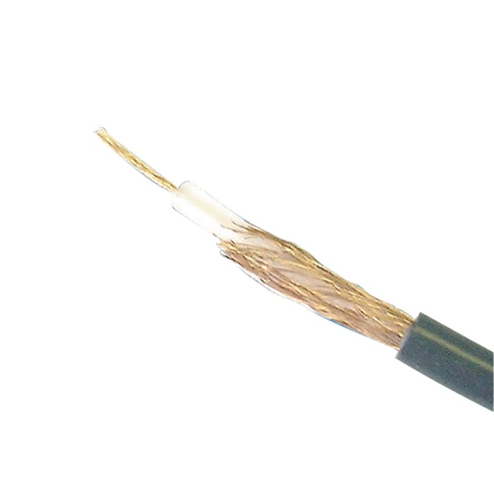 COMELIT - Cavo coassiale RG11 75 ohm, conduttore 0.6mm, schermo rame, isolamento polietilene, tratte lunghe