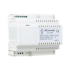 COMELIT - Alimentatore 12VDC 4A, ingresso 110-240VAC, tensione regolabile 12-13.8VDC, contenitore DIN 6 moduli