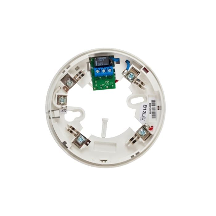 COMELIT - Base con relè sensori convenzionali, alimentazione 12VDC, modalità con ripristino, Ø102xh11mm, 46g