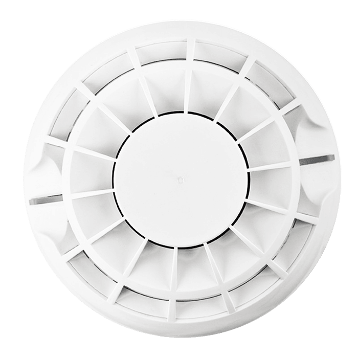 COMELIT - Rivelatore calore convenzionale soglia 75°C, classe B/S, installazione rapida su base, certificato EN54-5