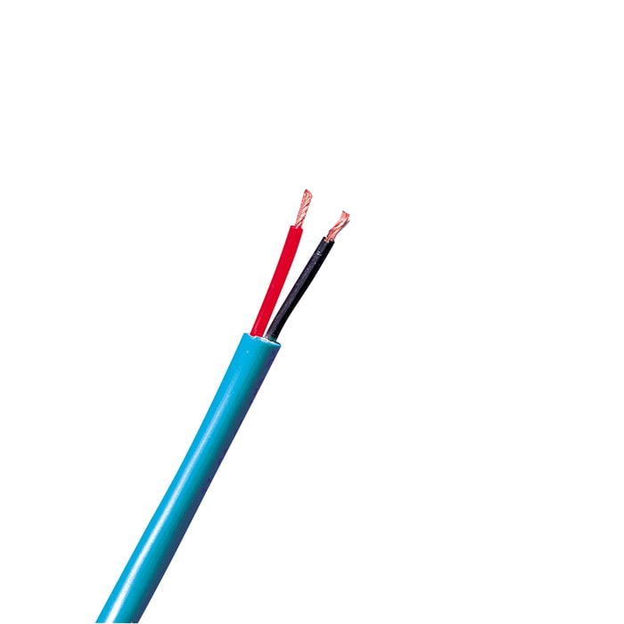 COMELIT - Cavo 2 conduttori intrecciati di sezione 1mm² per sistema Simplebus 2, matassa 100 metri, rosso/nero, resistenza < 19 Ohm/km