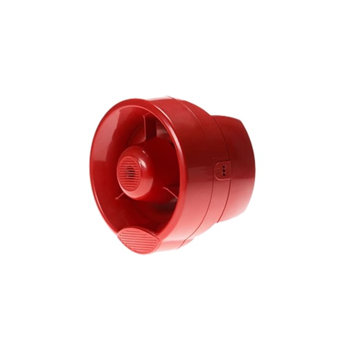COMELIT - Sirena wireless parete, modulo 45MOD000 necessario, 4 livelli volume, 32 toni DIP-switch, 100dB, 185x130mm, EN54-3/25