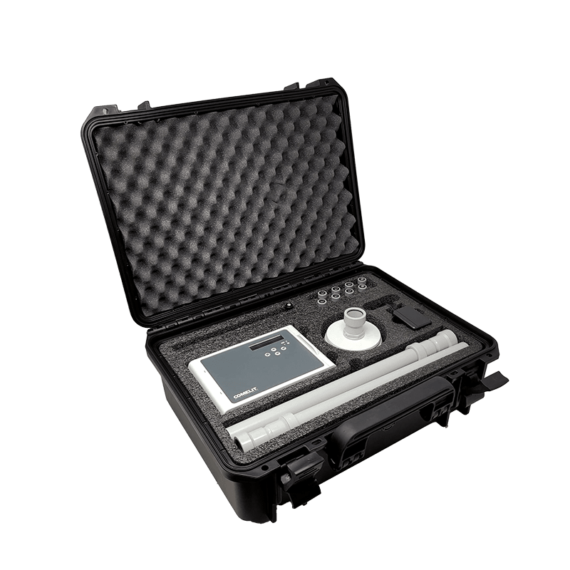 COMELIT - Valigia survey kit wireless per test copertura radio, traslatore + 3 sensori + magneti, display RSSI