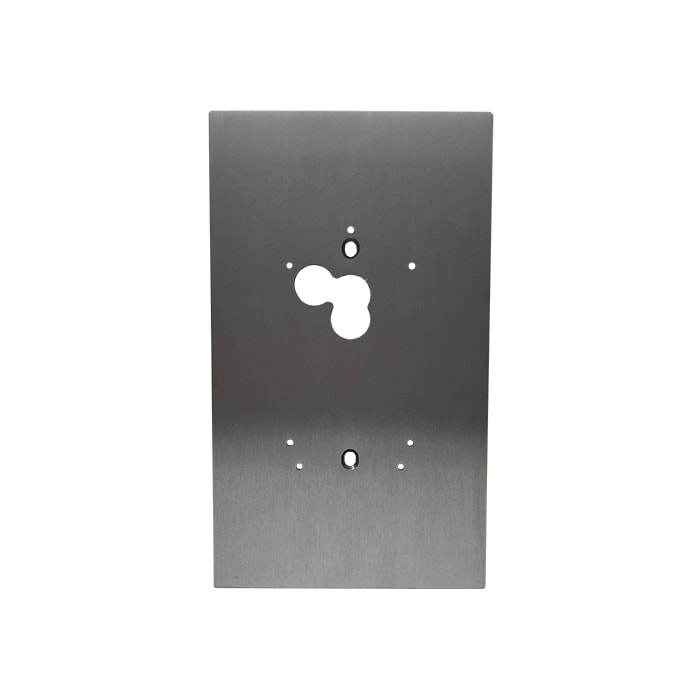 COMELIT - Placca adattamento per pulsantiere Extra/Ciao/Quadra su scatole 1-2 moduli Comelit/Bticino/Urmet