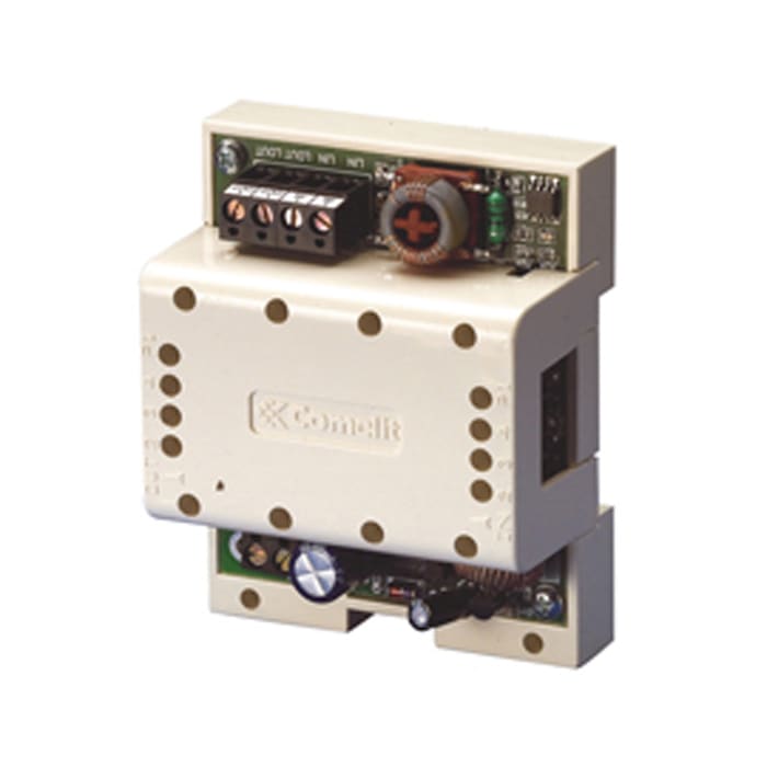 COMELIT - Amplificatore linea SB1, rigenera segnale video montante, microcontrollore, 4 moduli DIN
