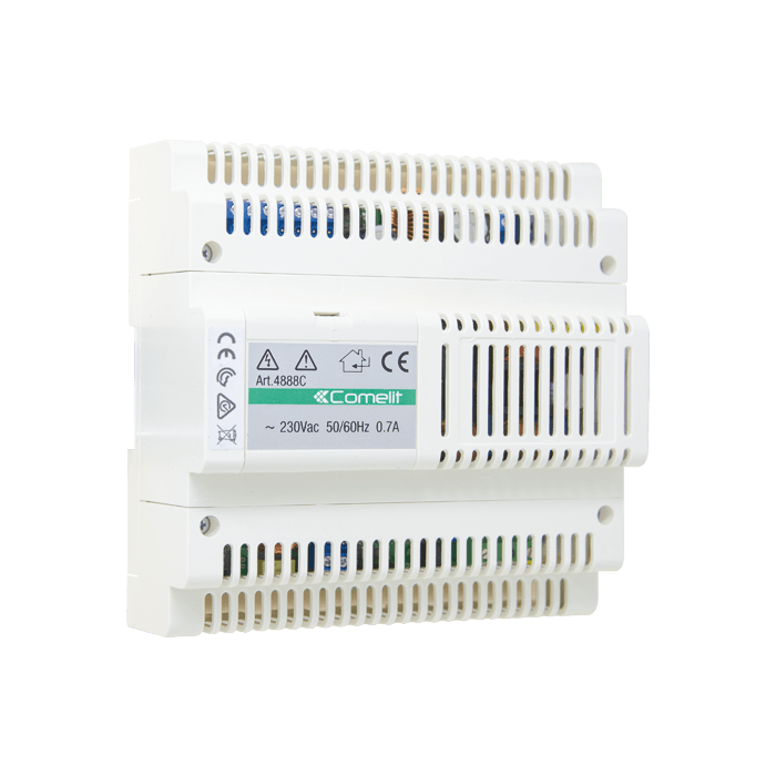 COMELIT - Miscelatore/alimentatore Simplebus 2, sistemi audio o audio/video, intercomunicante tra utenti 4888C