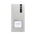 COMELIT - Serie Quadra - Posto esterno video da parete in alluminio pressofuso, sistema ViP, 1-4 pulsanti configurabili, telecamera a colori, LED notturno, PoE