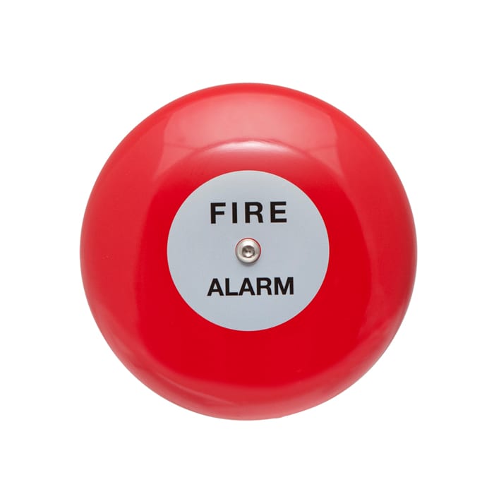 COMELIT - Campana esterno 6" alluminio, 95dB(A), 12mA, IP55, 19-28VDC, Ø150x98mm, scatola giunzione doppio foro inclusa, EN54-3 48CME000