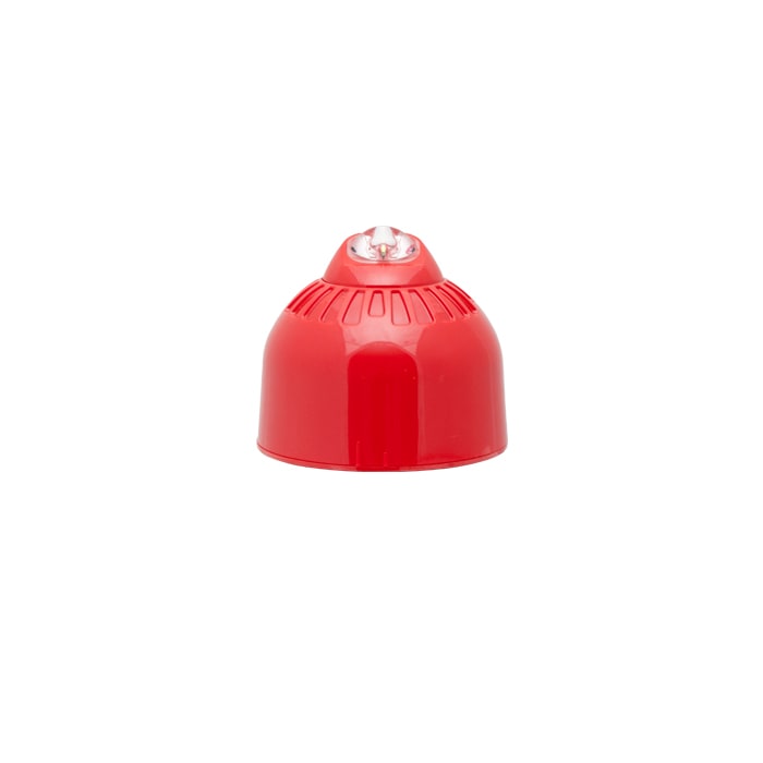 COMELIT - Lampeggiante parete LED bianco, copertura 3,1x11,3m, IP21, EN54-23