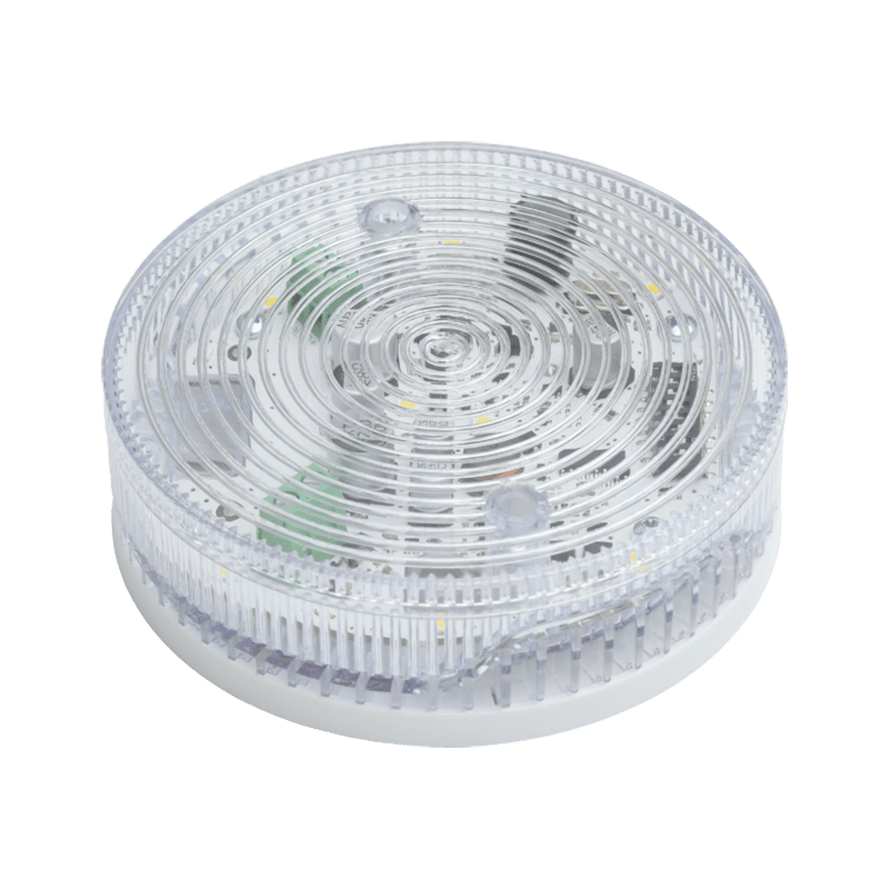 COMELIT - Sirena con lampeggiante bianco interno, 32 toni, priorità evacuazione. Conforme alle norme EN54, parte 3 e parte 23. 48SCI060