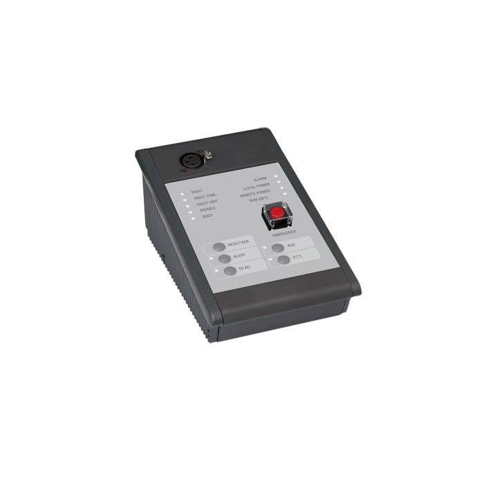 COMELIT - Postazione remota chiamate emergenza, microfono controllato, messaggi live/registrati, EN54-16 49BME001