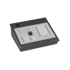 COMELIT - Postazione remota chiamate emergenza 12 zone, microfono controllato, messaggi selettivi, EN54-16 49BME012