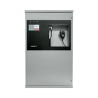 COMELIT - Serie LogiVox - Centrale EVAC compatta 6 zone, 500W totali linea A/B, display touch 4.3", microfono PTT, EN54-16/4