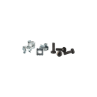 COMELIT - Serie Logirack - Kit 50 viti + 50 dadi M5 neri per sistema LogiRack, montaggio professionale componenti