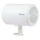 COMELIT - Proiettore monodirezionale 12W, ABS bianco, staffa orientabile, cavo resistente fuoco, EN54-24