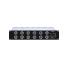 COMELIT - Serie Logirack - Matrice audio slave 1000W 8 zone, 2x500W cluster 4+4, 2 unità modulari, LED stato 49SM1000.2.8
