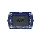 COMELIT - Sdoppiatore di linea RJ45 per scatola 503 serie Plana, distribuzione segnale basi microfoniche