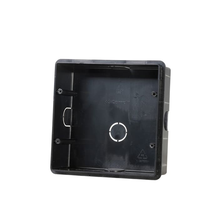 COMELIT - Scatola da incasso per videocitofoni Icona/Planux/Smart, compatibile accessorio inclinazione, 132x132x50mm