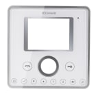 COMELIT - Serie Planux - Mascherina frontale bianca per monitor video, sistema ViP