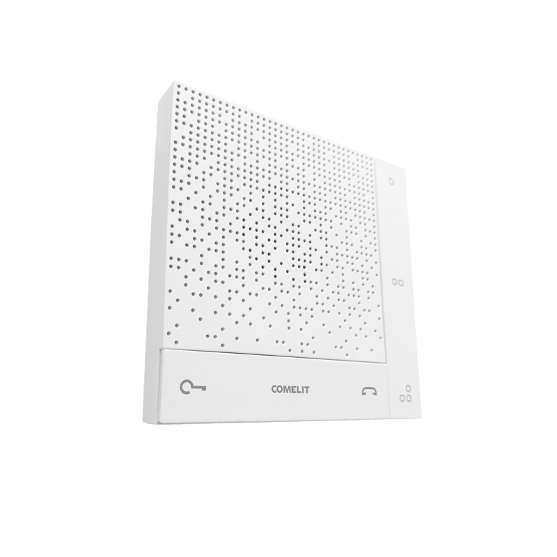 COMELIT - Citofono Sonus vivavoce design, sistema ViP, chiamata elettronica, 5 pulsanti frontali (2 retroilluminati)