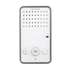 COMELIT - Citofono vivavoce Easycom bianco, sistema Simplebus/Kit, 3 pulsanti, privacy