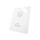 COMELIT - Serie Mini - Placca adattamento per sostituzione Icona/Planux/Smart, montaggio incasso/parete, bianco 6711WV