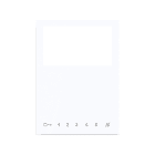 COMELIT - Serie Mini - Kit conversione 8 pulsanti per videocitofoni vivavoce 6721W/6721W-BM 6734W