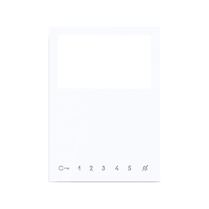 COMELIT - Serie Mini - Kit conversione 8 pulsanti per videocitofoni vivavoce 6721W/6721W-BM