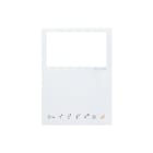 COMELIT - Serie Mini - Kit conversione monitor Mini a 7 pulsanti, sistema ViP, installazione rapida senza apertura monitor 6735W