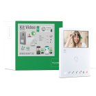 COMELIT - Serie WiFree - Kit integrazione videocitofonia Mini Wi-Fi + smart home, 2 moduli luci, pulsantiera Quadra