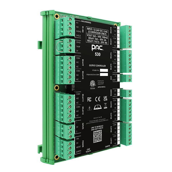 COMELIT - Unità di controllo 530 DIN uscite, per sistemi PAC 511DCi/512DCi in rete 909020052