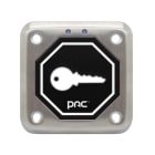 COMELIT - Lettore antivandalo PAC OneProx GS3 HF nero, copertura acciaio, interno/esterno