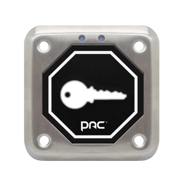 COMELIT - Lettore antivandalo PAC OneProx GS3 HF nero, copertura acciaio, interno/esterno