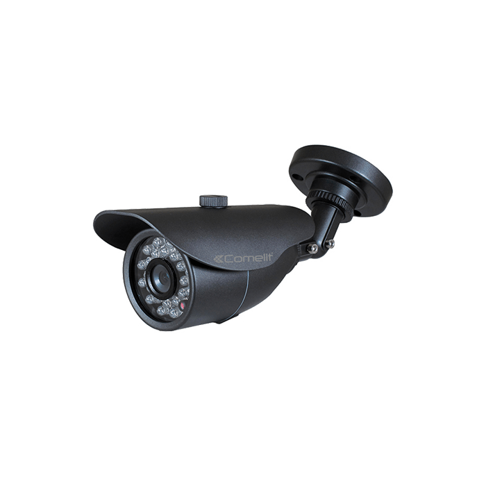 COMELIT - Telecamera AHD bullet 5MP, ottica fissa 3.6mm, IR 25m, contenitore IP66