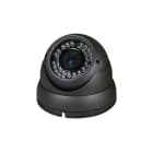 COMELIT - Telecamera AHD minidome Full HD, ottica varifocal 2.8-12mm, IR 30m, contenitore IP66, colore grigio scuro