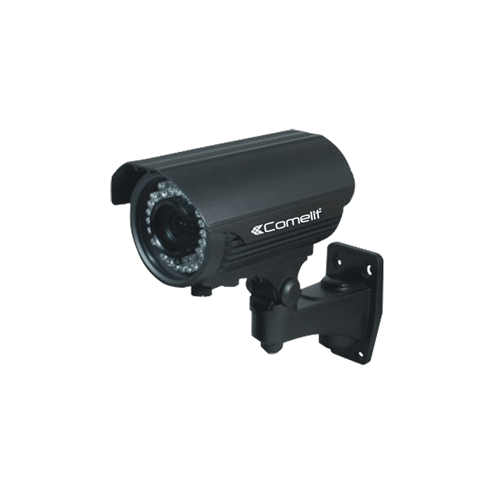 COMELIT - Telecamera AHD bullet 3MP, ottica motorizzata 2.8-12mm, IR 40m, contenitore IP66