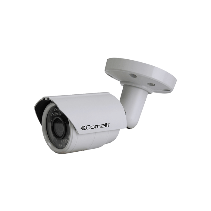 COMELIT - Telecamera AHD bullet Full HD, ottica fissa 3.6mm, IR 25m, contenitore IP66