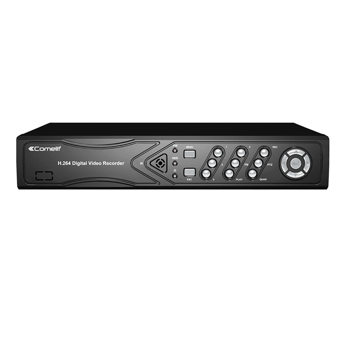 COMELIT - Videoregistratore digitale 5-Hybrid 4 ingressi 3MP, HDD 1TB AHDVR043A