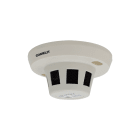 COMELIT - Serie Smart - Telecamera AHD 5MP, contenitore rilevatore fumo, ottica fissa 3.6mm, ambienti interni, tecnologie AHD/TVI/CVI/CVBS