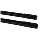 COMELIT - Coppia barriere infrarossi 3 raggi doppi, altezza 1m, portata 20m int/10m est, 12VDC, IP54, nere