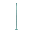 COMELIT - Palo ancoraggio barriere BRF, altezza 2m, diametro 48mm, base 20x20cm